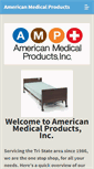 Mobile Screenshot of americanmedproducts.com
