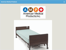 Tablet Screenshot of americanmedproducts.com